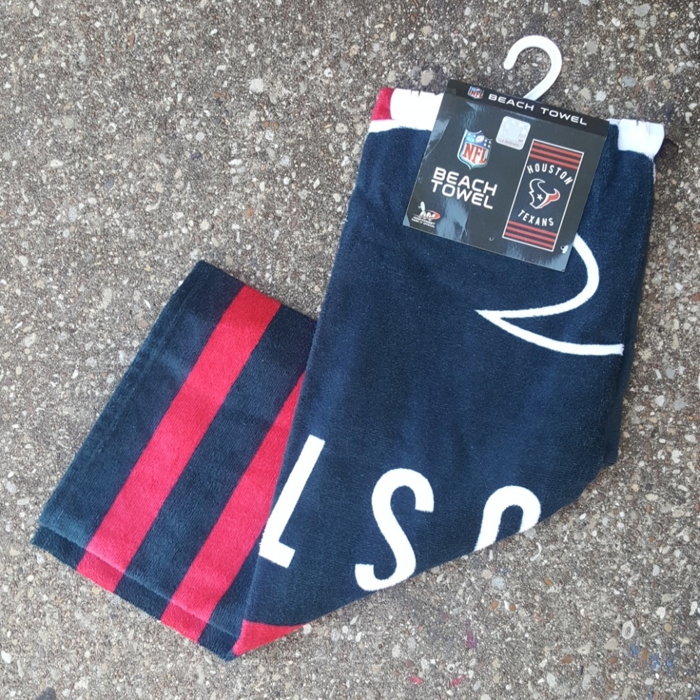 NFL Houston Texans Beach Towel Football Team New